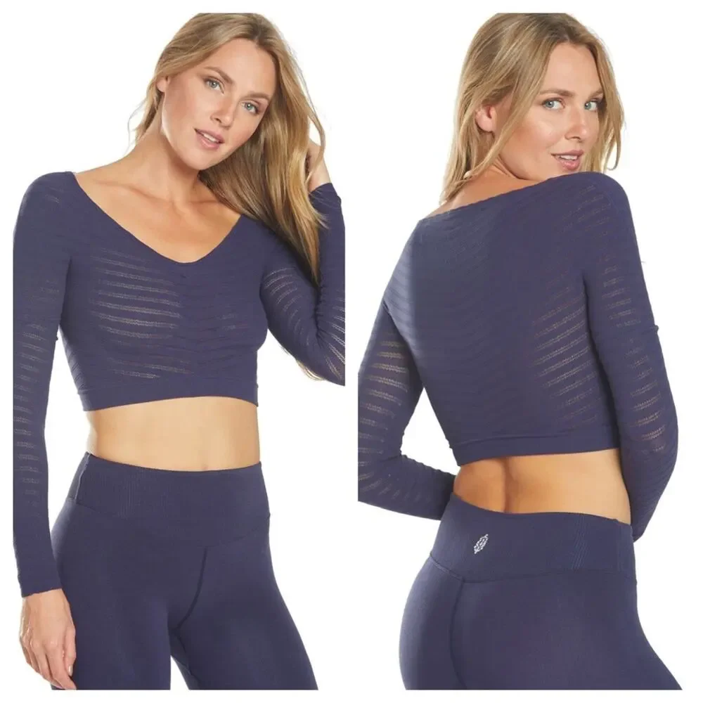 Free People Movement Gone Adrift Long Sleeve in Eclipse Blue